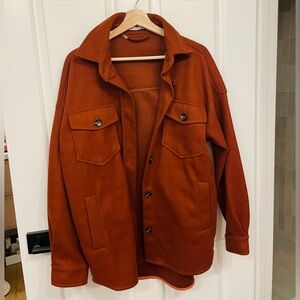 Button Down Overshirt Jacket / Shacket
